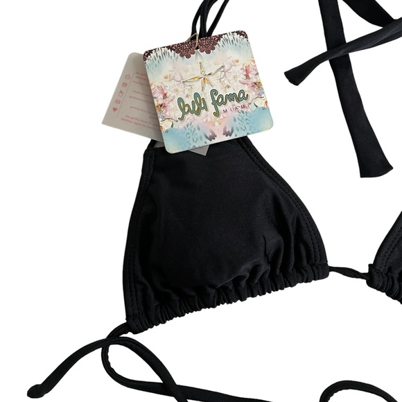 luli fama VERANO DE RUMBA MULTI STRINGS TRIANGLE TOP Small - Picture 3 of 6